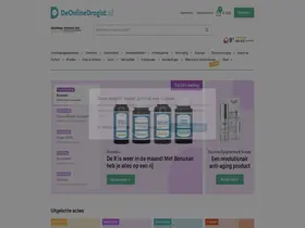 Preview of  deonlinedrogist.nl