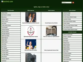 Preview of  dersimiz.com