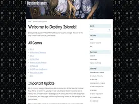 Preview of  destinyislands.com