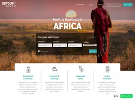 Preview of  detourafrica.co.za