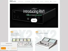 Preview of  dhd-audio.de