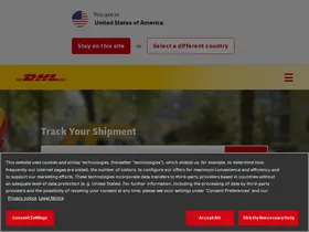 Preview of  dhl.com