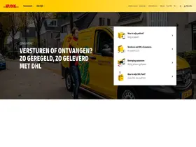 Preview of  dhlparcel.nl