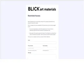 Preview of  dickblick.com