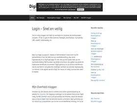 Preview of  digidinloggen.nl