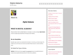 Preview of  digitalalabama.com