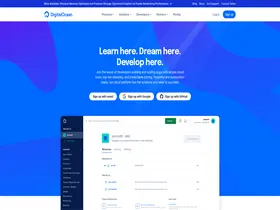 Preview of  digitalocean.com