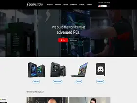 Preview of  digitalstorm.com