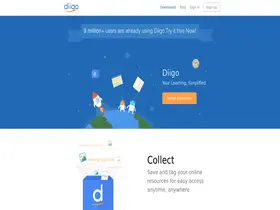 Preview of  diigo.com