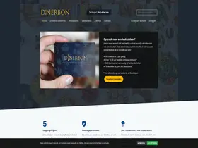 Preview of  dinerbon.nl