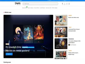 Preview of  displate.com