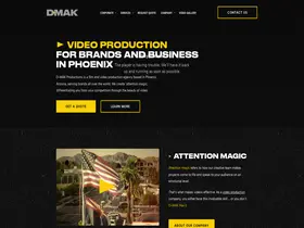 Preview of  dmakproductions.com