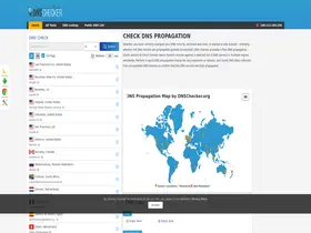 Preview of  dnschecker.org