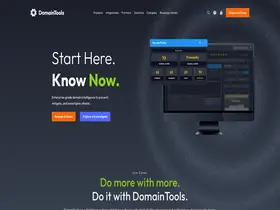 Preview of  domaintools.com