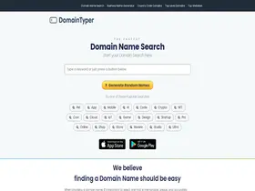 Preview of  domaintyper.com