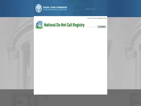 Preview of  donotcall.gov