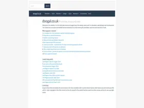 Preview of  doogal.co.uk