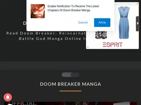 Preview of  doombreaker.com