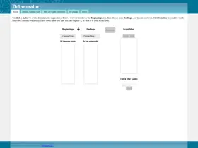 Preview of  dotomator.com