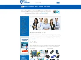 Preview of  driversdownloader.com