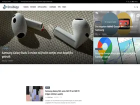 Preview of  droidapp.nl