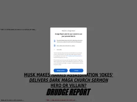 Preview of  drudgereport.com