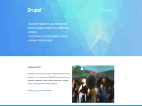 Preview of  drupal.be