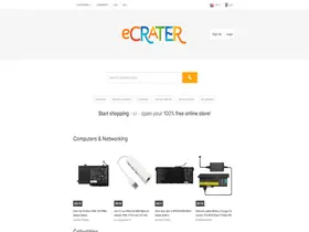 Preview of  ecrater.com