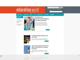 Preview of  educationworld.com