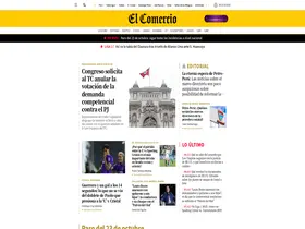 Preview of  elcomercio.pe