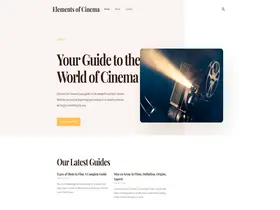 Preview of  elementsofcinema.com