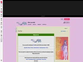 Preview of  elfen-lied.wikia.com