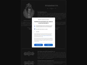 Preview of  elizabethan-era.org.uk