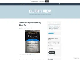 Preview of  elliotsview.wordpress.com