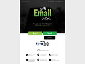 Preview of  emailondeck.com