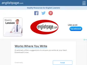 Preview of  englishpage.com