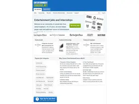 Preview of  entertainmentcareers.net