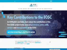 Preview of  eoscpilot.eu