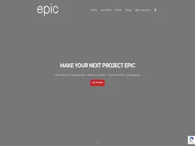 Preview of  epicproductionsllc.com