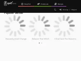 Preview of  epiknovel.com