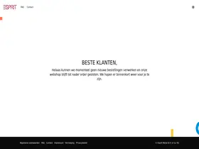 Preview of  esprit.nl