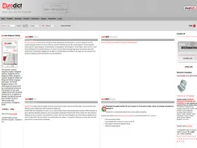 Preview of  eurodict.koralsoft.com