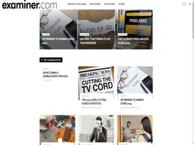 Preview of  examiner.com