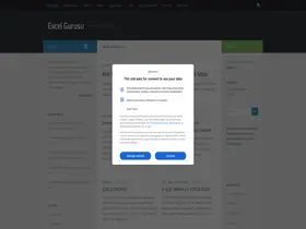 Preview of  excelgurusu.com