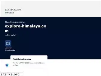 Preview of  explore-himalaya.com