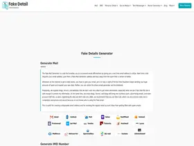 Preview of  fakedetail.com