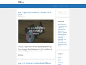 Preview of  faqforge.com