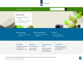 Preview of  farmacotherapeutischkompas.nl