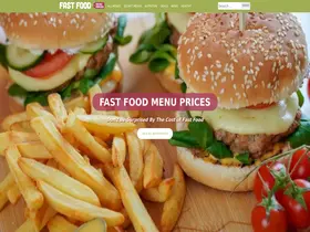 Preview of  fastfoodmenuprices.com