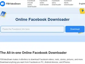 Preview of  fbvideodown.com